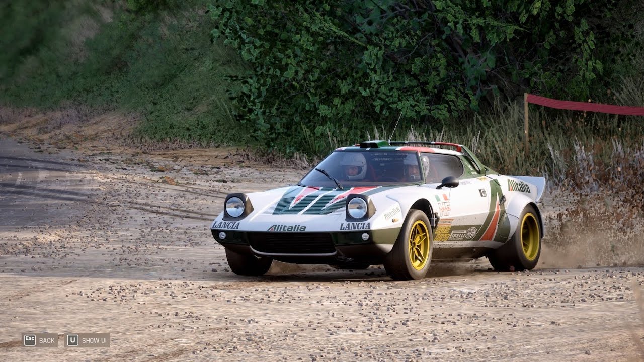 The iconic Lancia Stratos HF 1976 - POV Rallye de France-Alsace