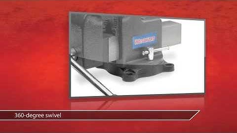 Utility Workshop Bench Vise with 8 Inch Jaw - Westward Product Review Video