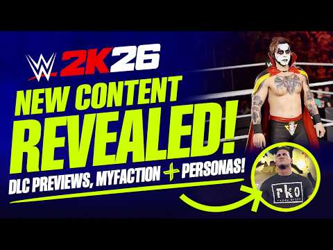 WWE 2K26: NEW Season 5 Content REVEALED! Huge MyFaction Change, New Personas & More!