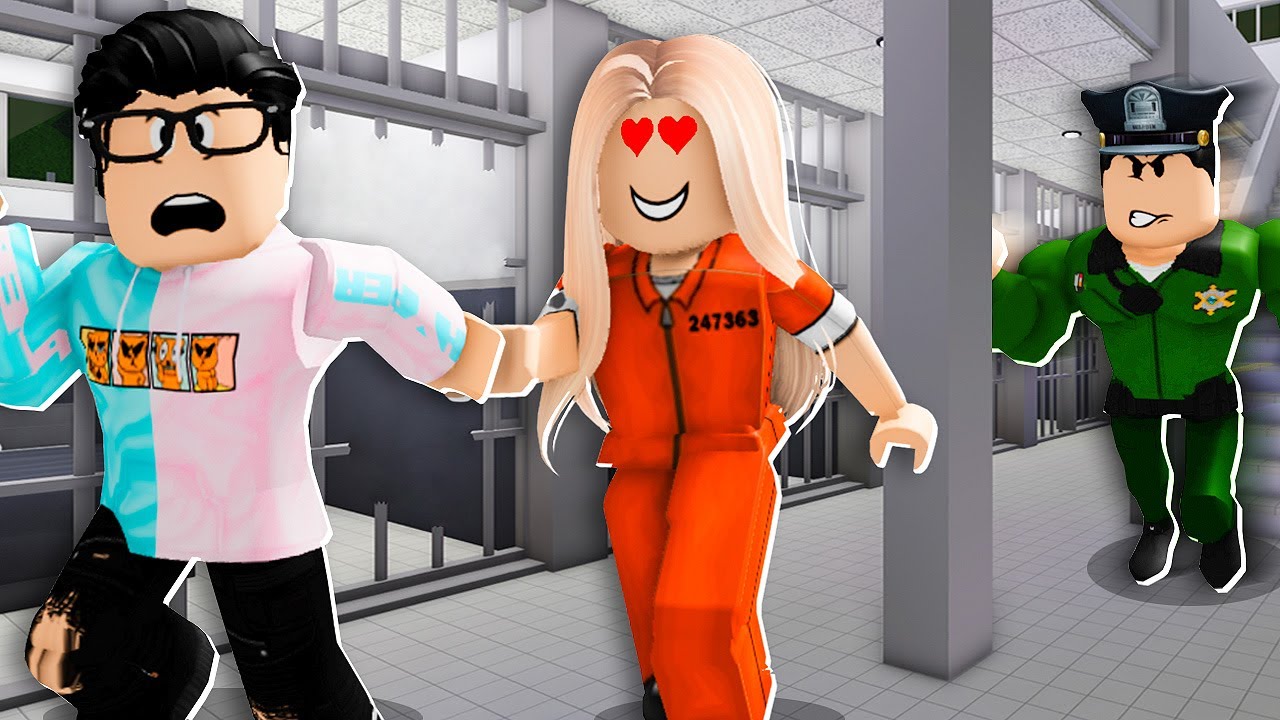 I Broke My Creepy Stalker Out Of PRISON! (Roblox Bloxburg)