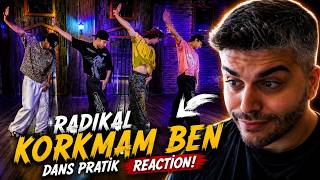 Radikal - Korkmam Ben Dans Pratik Videosu Tepki̇