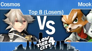 LTC4  - Cosmos (Corrin) vs Mook (Fox) Top 8 - Losers - Smash 4