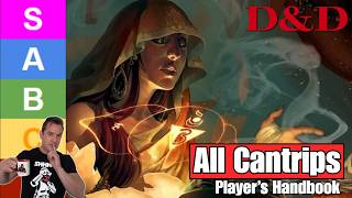 D&D 5.5: Tier Rank Cantrips - 2024 PHB