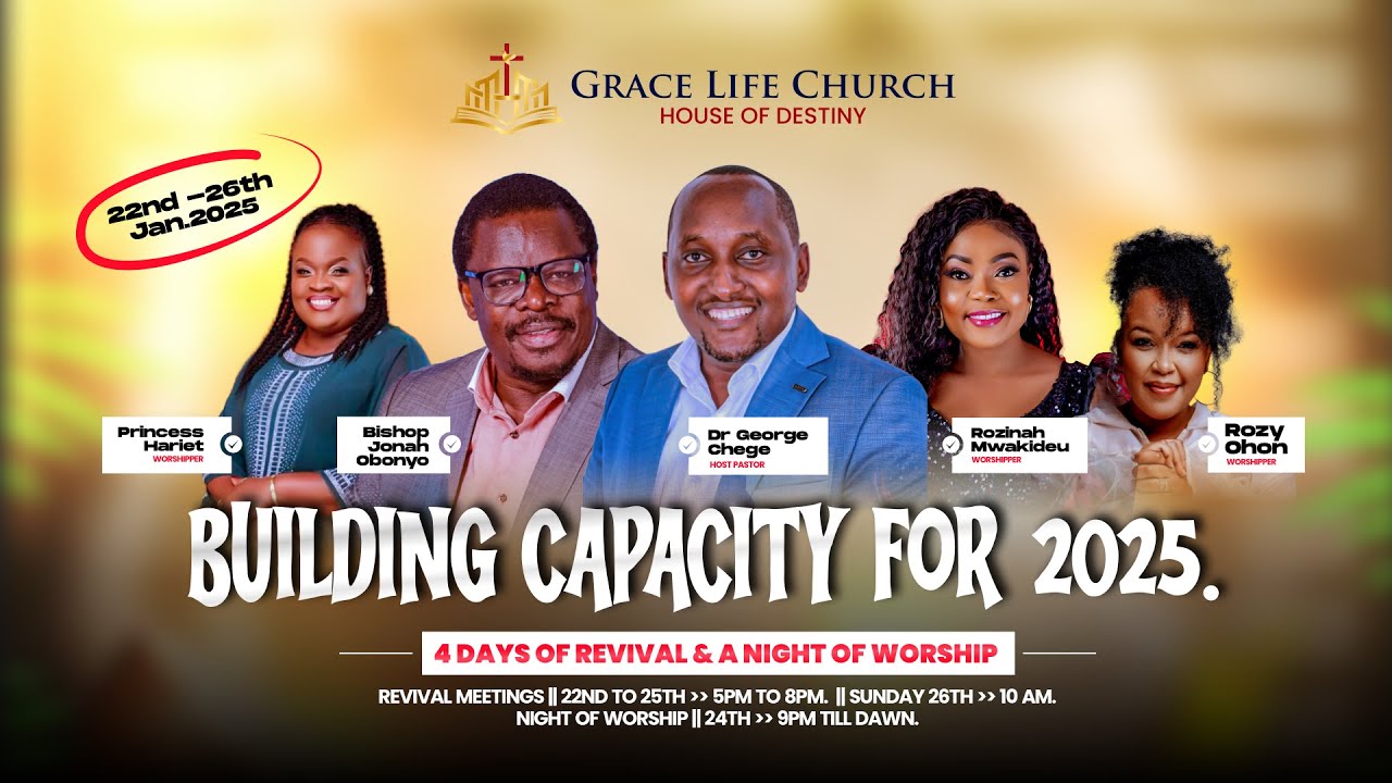 CELEBRATION SERVICE || DAY 4 || BUILDING CAPACITY FOR 2025  || BISHOP JONAH OBONYO || PART II