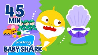 💩Baby Shark, Don't Hold It In! | +Compilation | Healthy Habits For Kids | Baby Shark Official