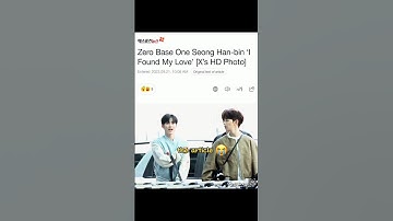 The writer was a Haobinst 💗💕#haobin #sunghanbin #zhanghao #shorts #zb1 #fyp #kpop