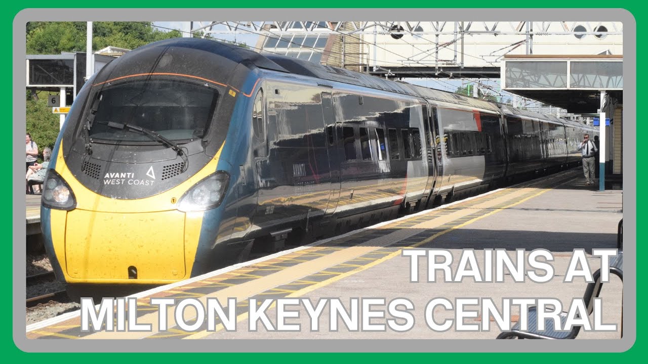 «На игле небес» на станции Milton Keynes Central — вы не поверите этим локомотивам!