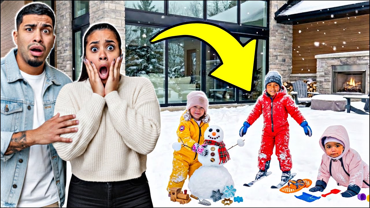 The Trench Family - Our Kids See SNOW for the FIRST TIME! ️ - YouTube