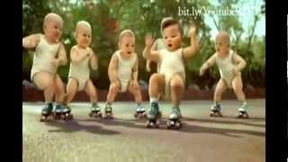 Video thumbnail of "roller babies gangnam style"