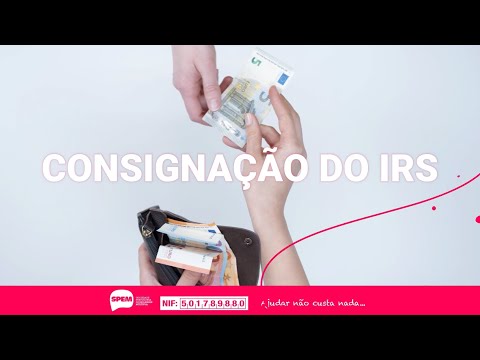 Consignação do IRS - Ajudar não custa nada!