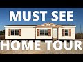 Ideal mobile home for a smaller family! Double Wide by Champion Homes | Mobile Home Tour