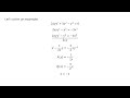 CEE 104 - Bernoulli's Equation