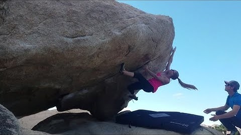 Ryan Roof Problem* (V5) Send - Joshua Tree