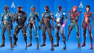 All The Seven Skins In Fortnite Battle Royale