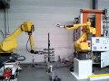 Flameado de plasticos y automatizacion de procesos con robots