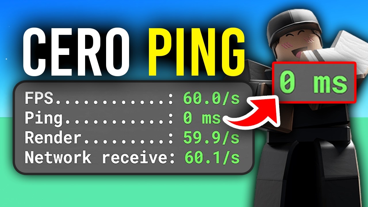 C Mo Bajar Ping Roblox Y Eliminar El Lag 2026 Actualizado YouTube 
