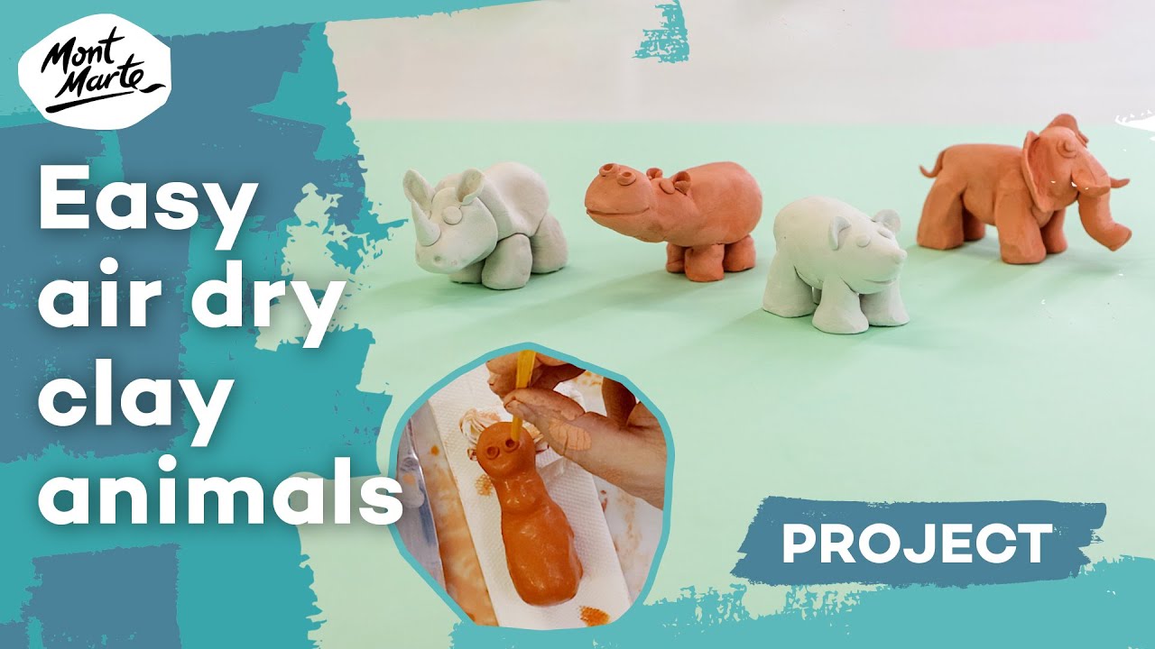 14 air dry clay techniques – Mont Marte Global