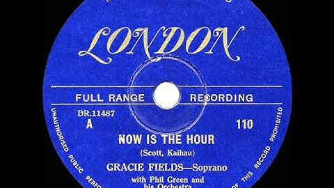 1948 HITS ARCHIVE: Now Is The Hour - Gracie Fields