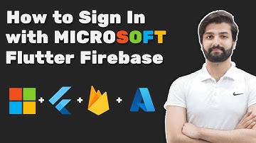 Flutter Firebase Microsoft Auth | Azure AD #flutter #microsoft #azure