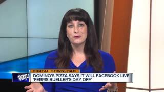 Domino's Pizza to Facebook Live 'Ferris Bueller's Day Off'