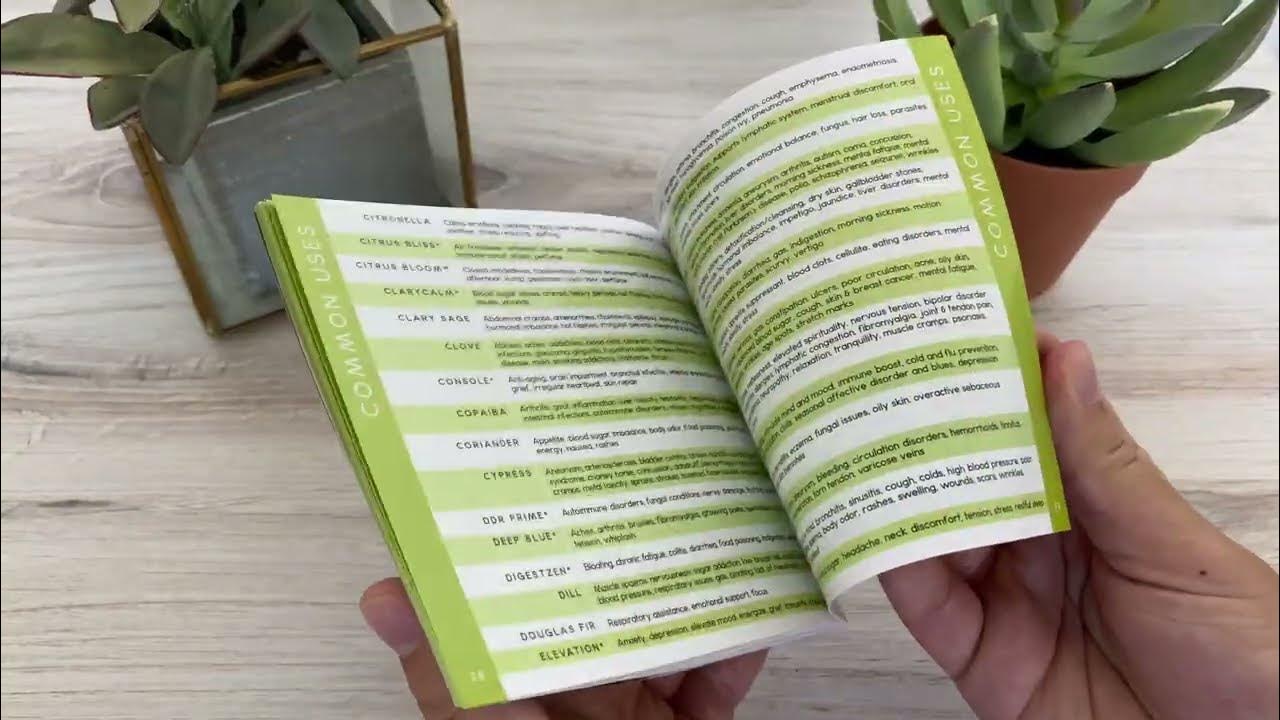 AZ Essential Oil Usage Guide (10 pk) 10th Edition YouTube