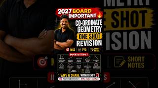 📍Coordinate Geometry = Board Exam Hack 🔥📐🚀#CoordinateGeometry #CBSE10 #MathsShorts #ViralReel