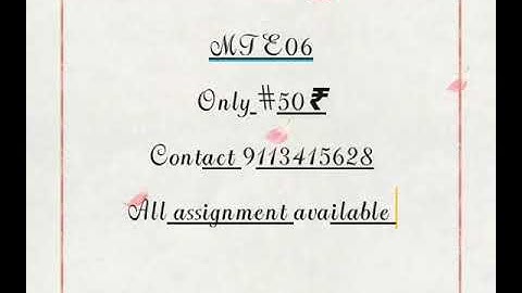 Mte 05 solved assignment 2019#only 50₹ all assignment# contact 9113415628