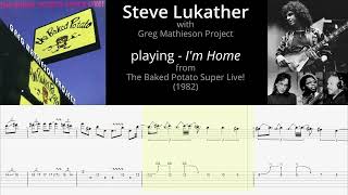 Steve Lukather Tab - Im Home Baked Potato Super Live 1982