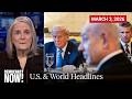 Top U.S. &amp; World Headlines — March 3, 2026