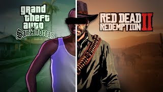 Is it possible to transform GTA San Andreas into Red Dead Redemption 2?