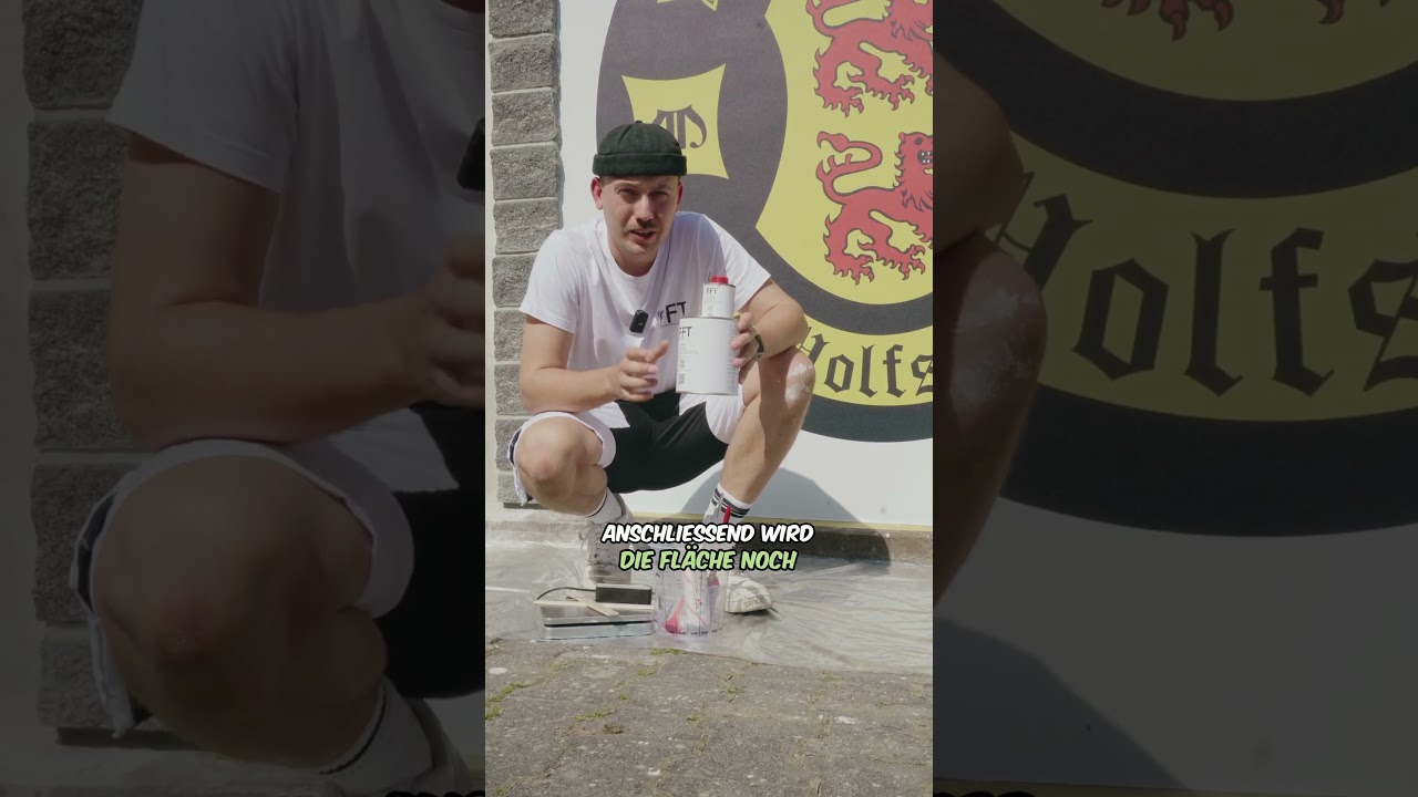 Fassade tapezieren geht das überhaupt? ✅