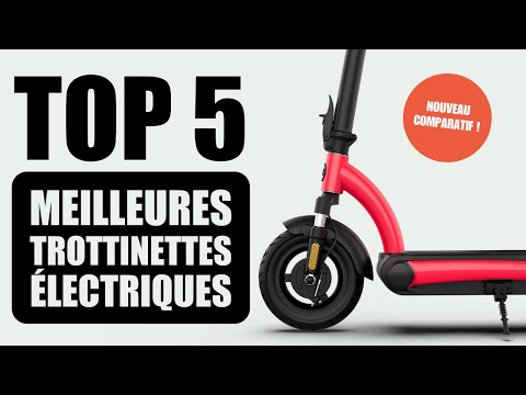 Les 5 meilleures trottinettes électriques (2024)