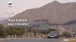 Iraqi Kurdish man stranded on EU border