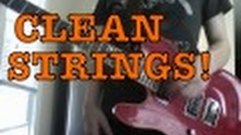 Make Guitar Strings Last Longer! (Quick/Easy)