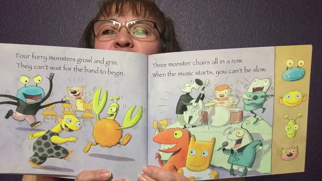 Read Aloud Monster Musical Chairs YouTube