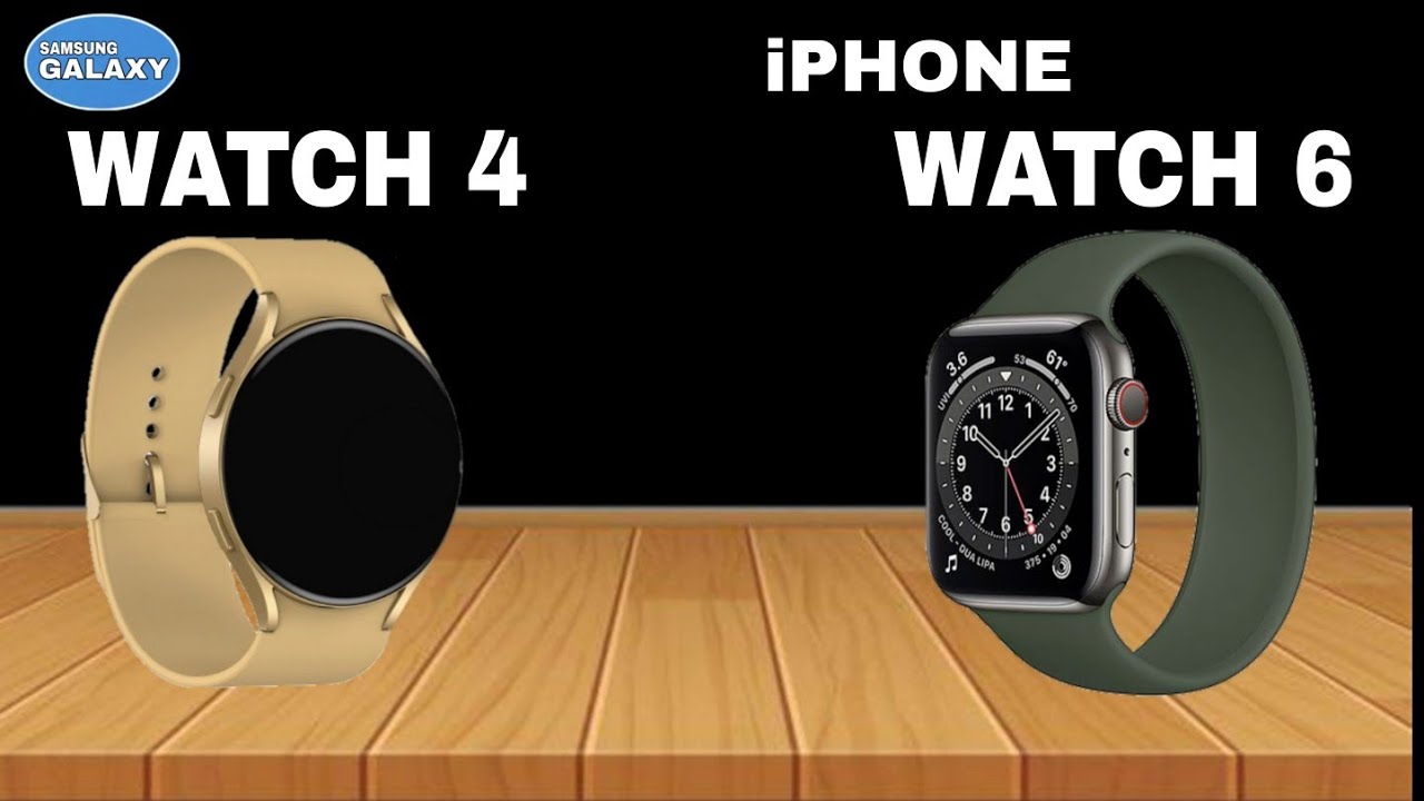 Samsumg Galaxy Watch 4 Vs Apple Watch Series 6 | Full Comparison