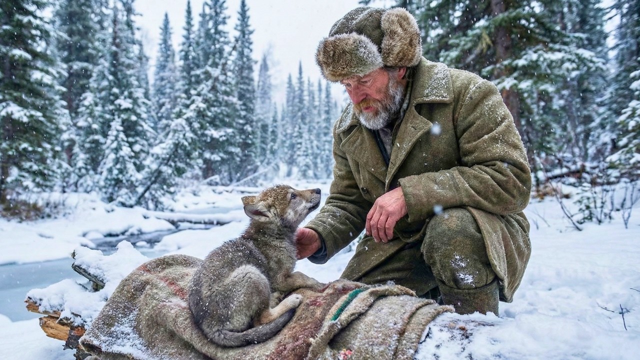 VUK KOJI SE SMRZAVAO NIJE PUŠTAO VREĆU. ŠUMAR JU JE OTVORIO I NIJE VJEROVAO VLASTITIM OČIMA!