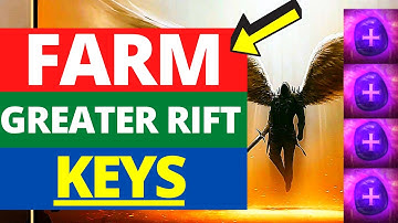 Diablo 3 How To Farm Greater Rift Keys - Season 26
