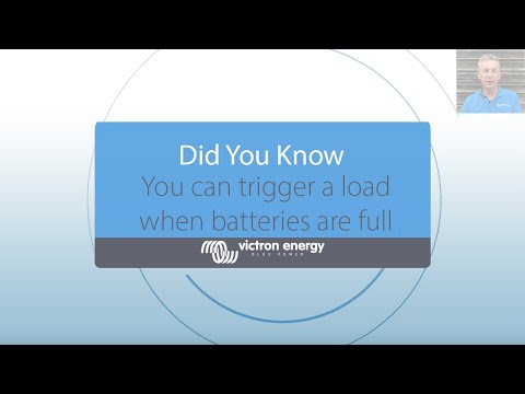 Did You Know - Trigger a dump load when your batteries are full