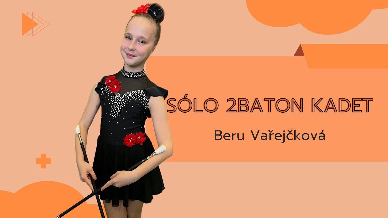 Sólo 2 baton kadet Berenika Vařejčková 2024,Clariss F-M