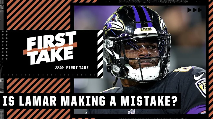Is Lamar Jackson making a mistake by betting on hi...
