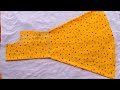 8-10 Year Baby Umbrella Frock Cutting Step By Step #uniquegirldesigner