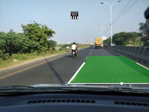 Road Lane Detection on Indian road using ELAS