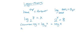 Final Unit 5 Logs & Exponents