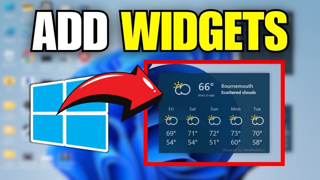 How To Add Widgets To Windows 11 Home Screen (2025)