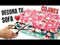 Como hacer COJINES DECORATIVOS, ELEGANTES, fáciles de hacer | show de manualidades