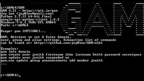 GAM Google Drive Management Part 3 - FileList