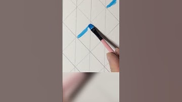 Ridiculously Easy Geometric Abstract  #short #shorts #art  #painting #fun Yo2condoit Demo No.550
