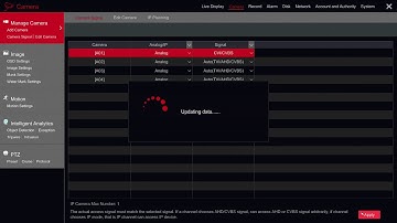 Velocity HD mode change procedure