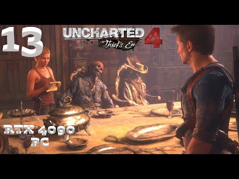 Uncharted 4 A Thief's End Walkthrough Gameplay Part 13 on PC